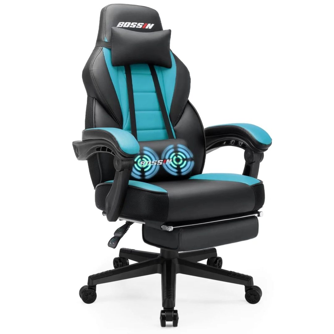 ZenVora Racing Style Gaming Chair, 300 lbs Big and Tall High Back Computer Chair