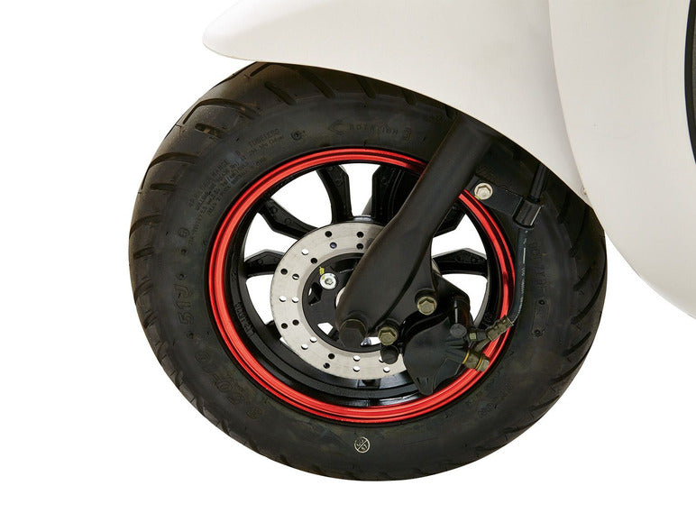 ZenVora Electric Scooter with Lithium-Ion Battery, Eco Mode and 50 km Range