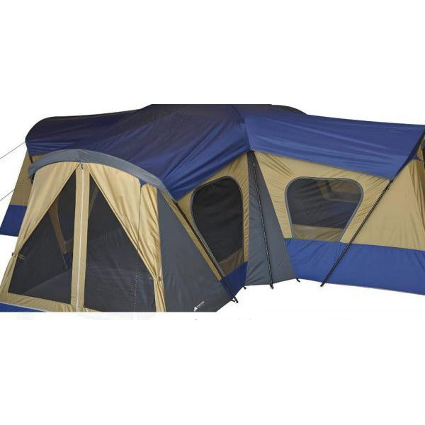 ZenVora 14 Person Family Cabin Tent - 4 Room Large Camping Tent with Freestanding Design for Outdoor Hiking & Camping