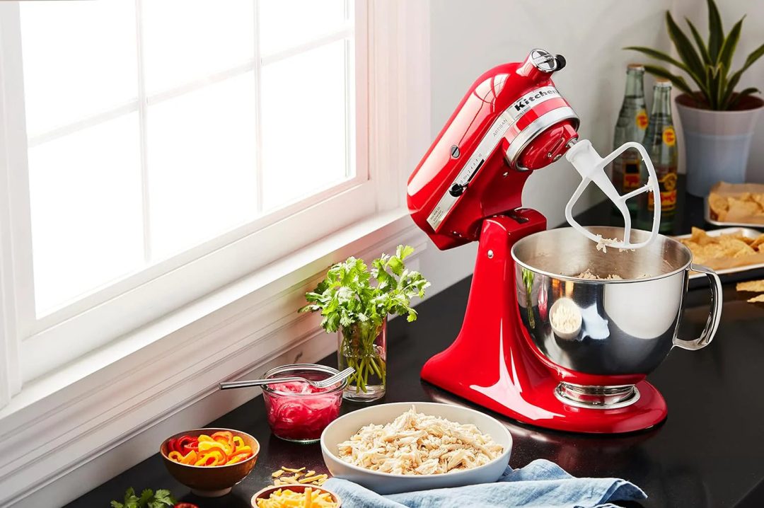 ZenVora 5-Quart Tilt-Head Stand Mixer, Electric Kitchen Mixer with Bowl, Multi-Speed Settings for Baking, Mixing and Food Preparation