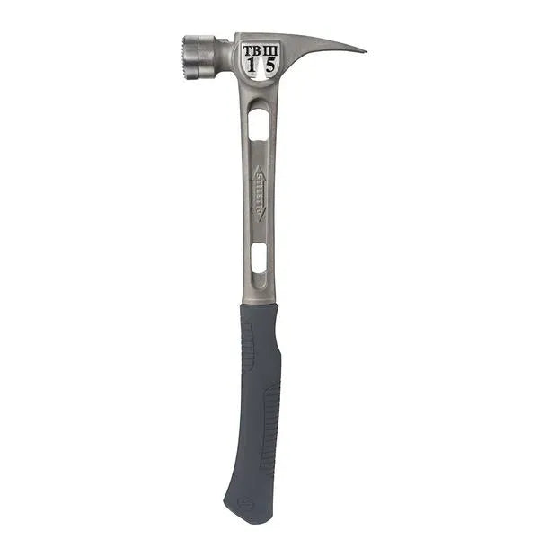 ZenVora 15 oz Titanium Hammer with Milled Face and Curved Handle