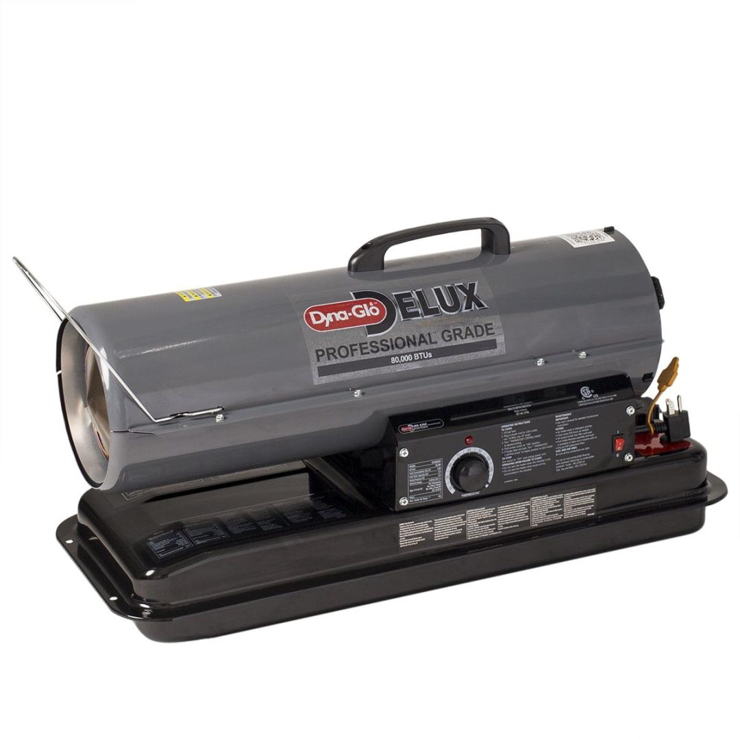 ZenVora 80,000 BTU Portable Kerosene Forced-Air Heater for Indoor and Outdoor Use