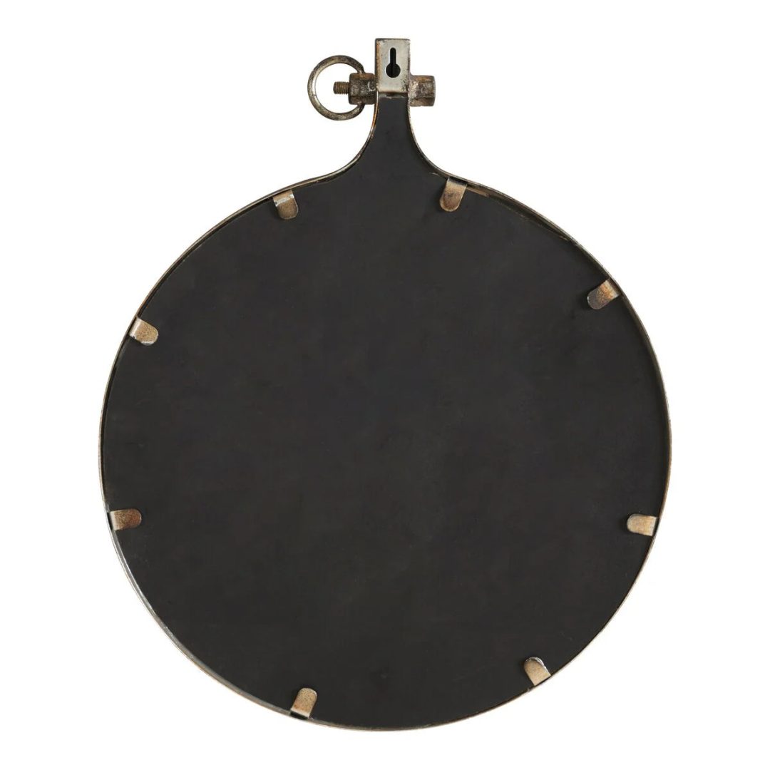 Modern Round Wall Mirror, Decorative Circular Accent Mirror for Living Room, Bedroom and Entryway