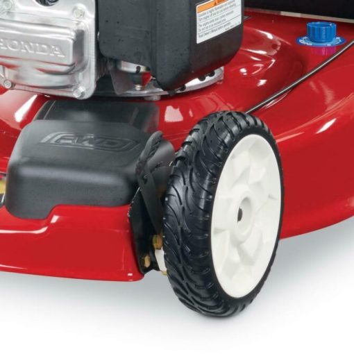 ZenVora 22-Inch Self-Propelled Gas Lawn Mower with High Wheels and Variable Speed