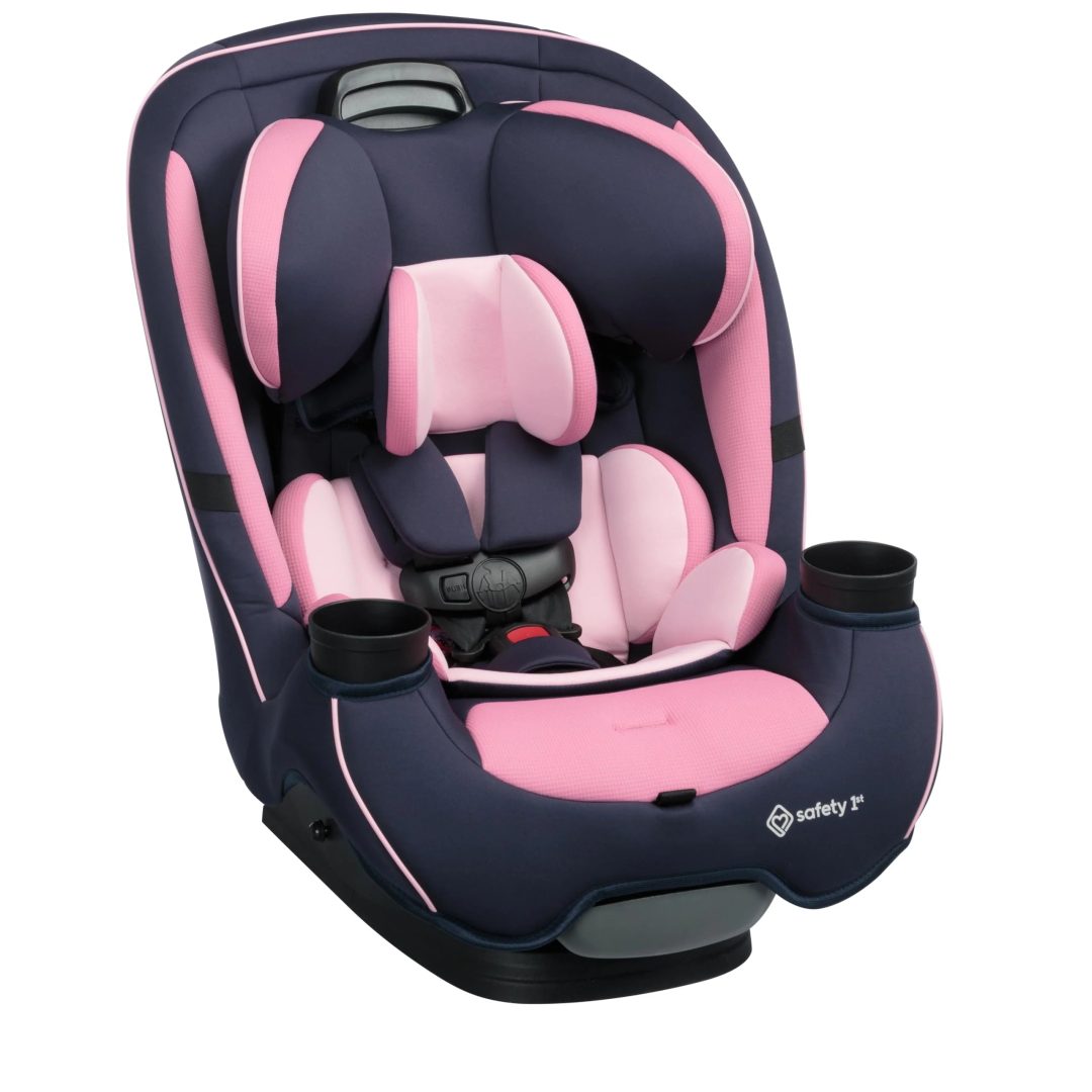ZenVora 3-in-1 Slim Convertible Car Seat, All-in-One Infant Toddler Booster Seat, Rear & Forward Facing Child Safety Seat