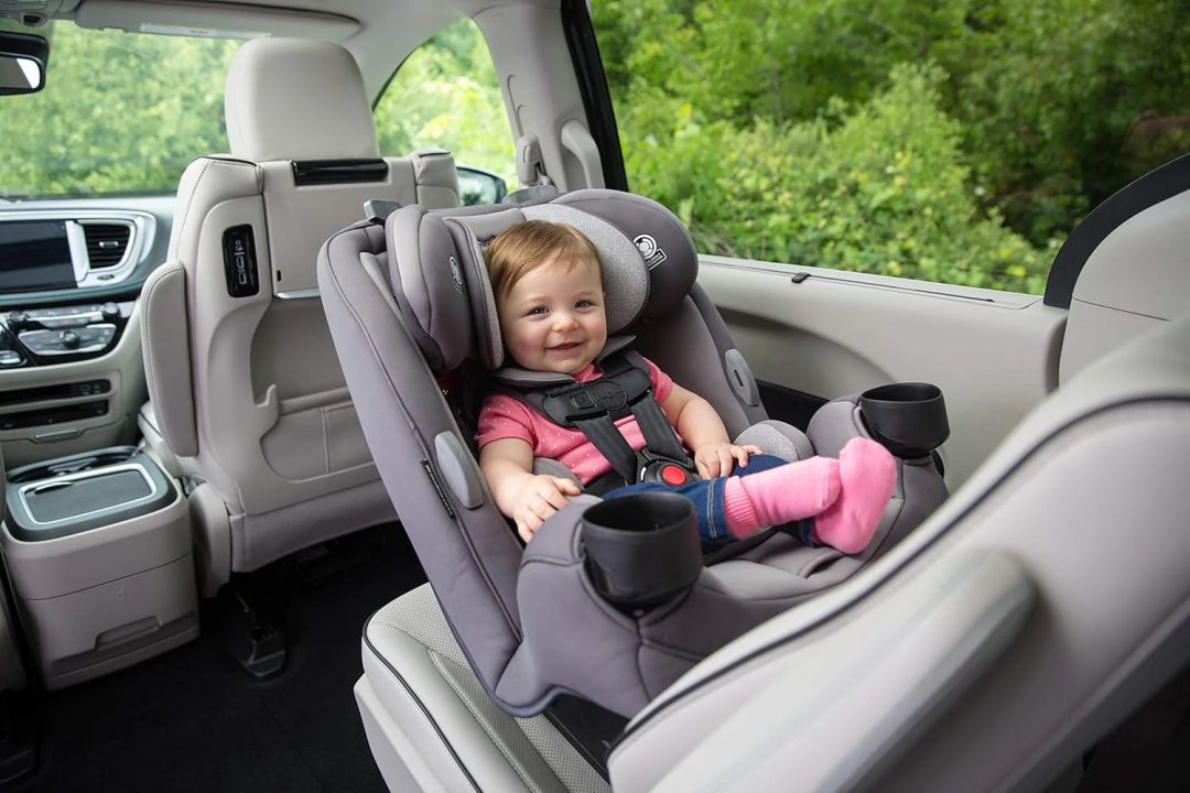ZenVora 3-in-1 Convertible Car Seat, All-In-One Infant Toddler Booster Seat, Rear & Forward Facing Child Safety Seat