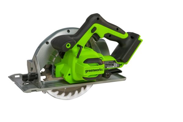 ZenVora 24V Brushless 7-1/4" Cordless Circular Saw – Variable Speed, Bare Tool