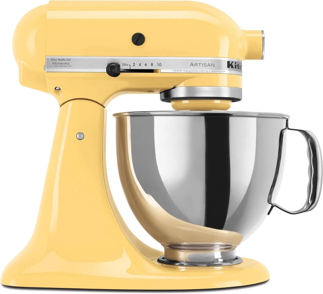 ZenVora 5-Quart Tilt-Head Stand Mixer, Electric Kitchen Mixer with Bowl, Multi-Speed Settings for Baking, Mixing and Food Preparation