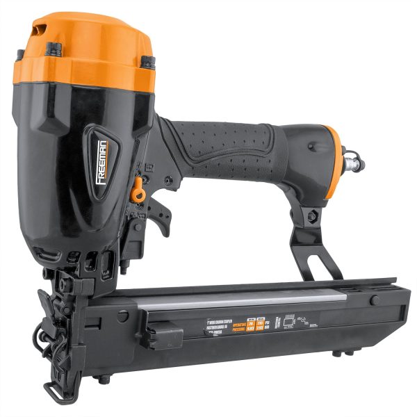 ZenVora 16 Gauge Pneumatic Crown Stapler - 1 Inch Wide Crown Air Staple Gun for Construction & Framing