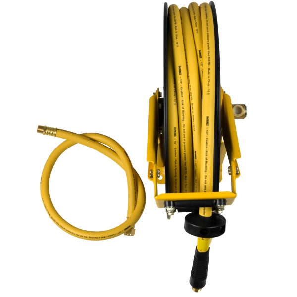 ZenVora 1/2 In. x 50 Ft. Double Arm Auto Retracting Air Hose Reel
