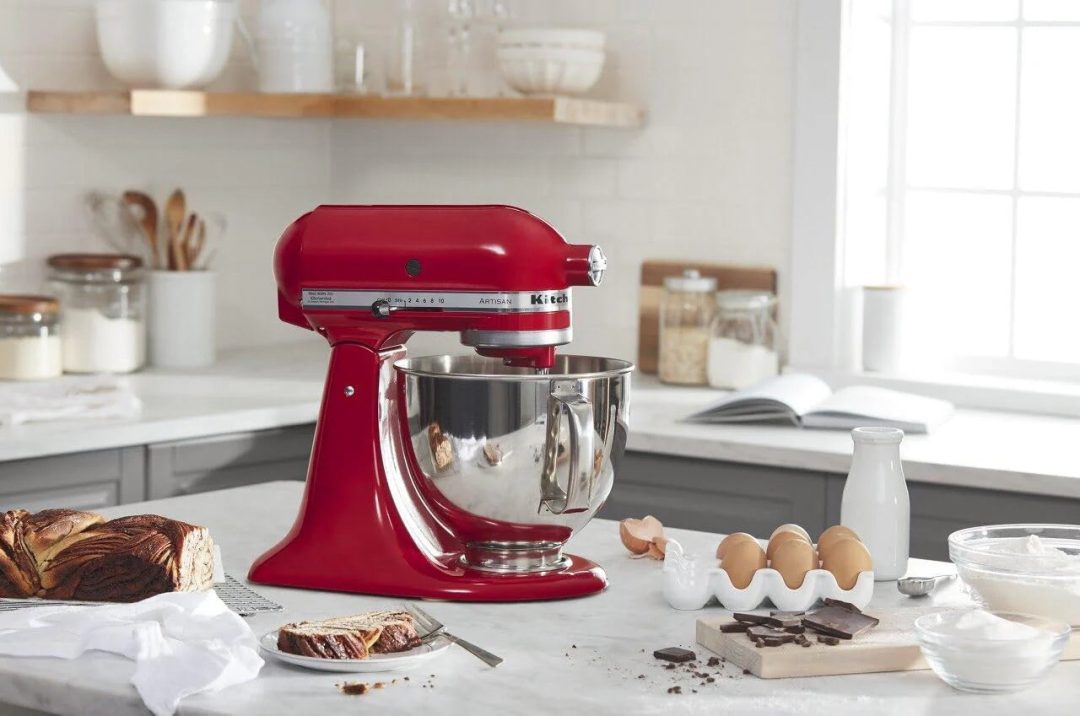 ZenVora 5-Quart Tilt-Head Stand Mixer, Electric Kitchen Mixer with Bowl, Multi-Speed Settings for Baking, Mixing and Food Preparation