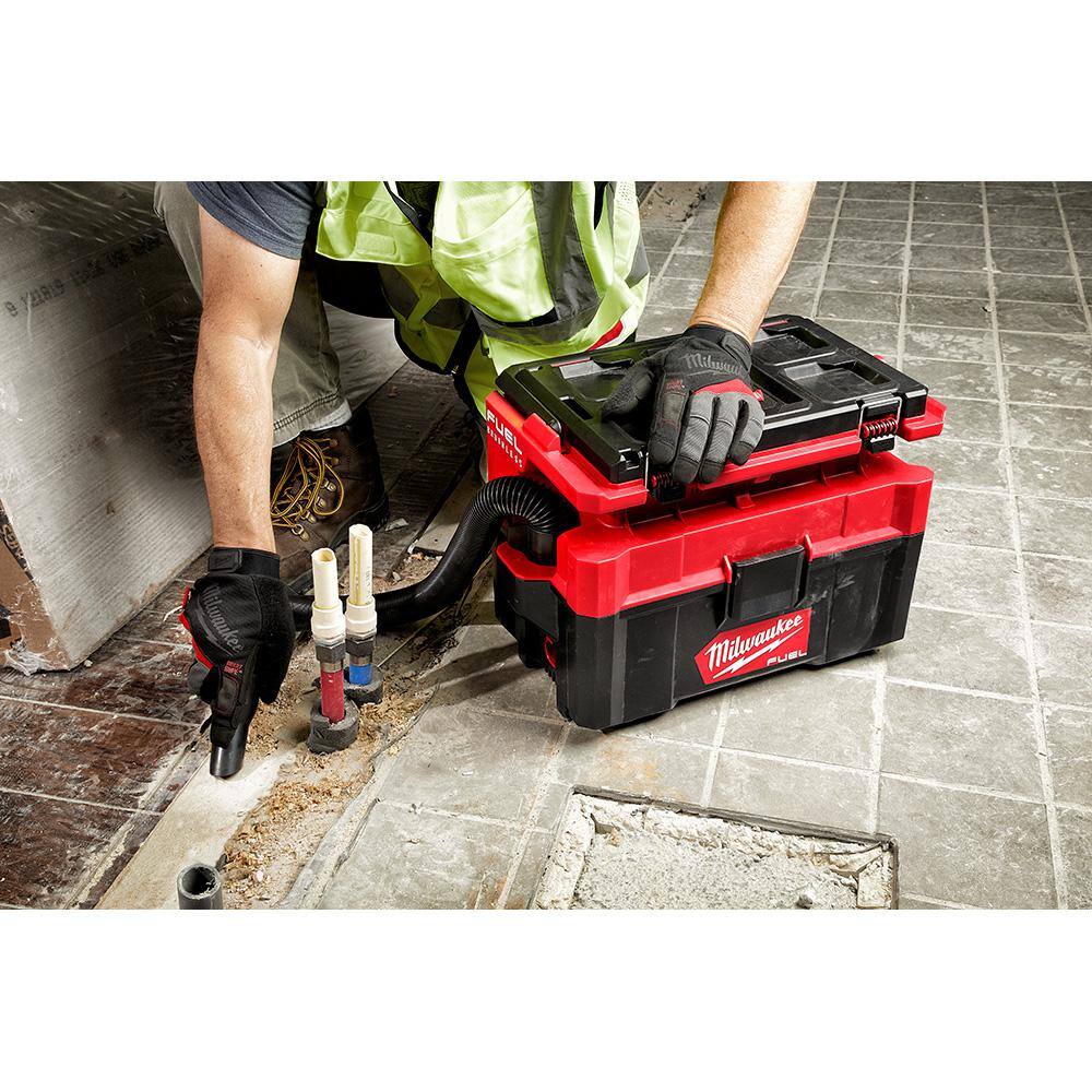 ZenVora 18V Cordless 2.5-Gallon Wet/Dry Vacuum with 2 x 6.0Ah Lithium-Ion Batteries