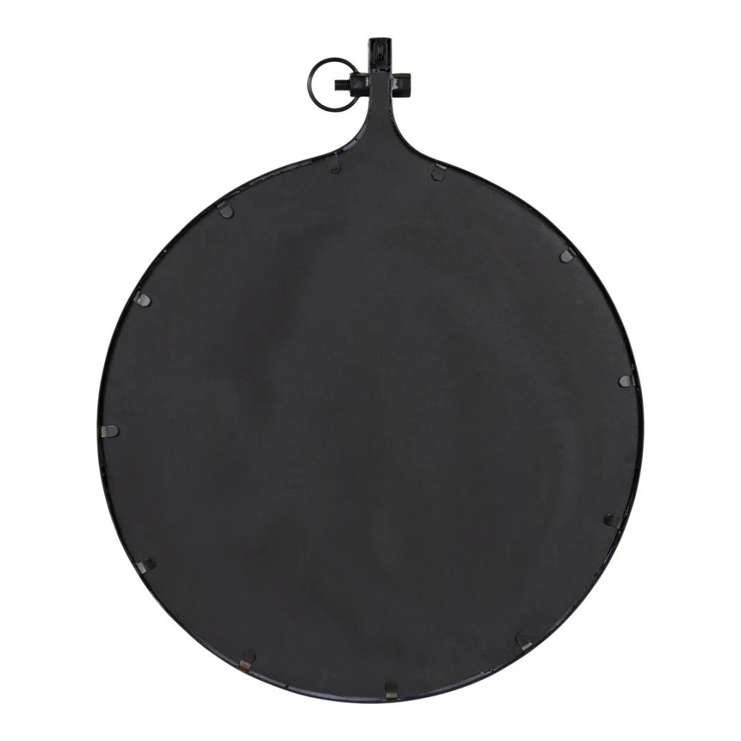 Modern Round Wall Mirror, Decorative Circular Accent Mirror for Living Room, Bedroom and Entryway