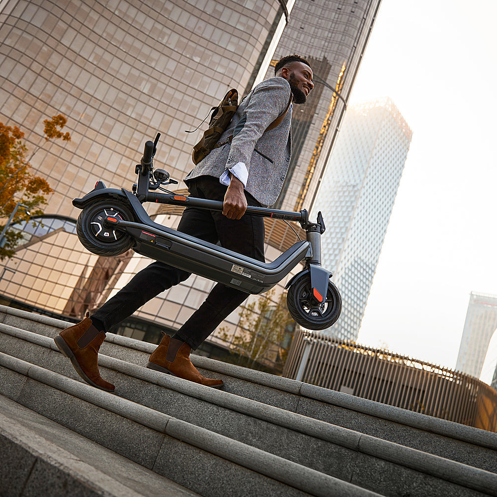 ZenVora Foldable Electric Kick Scooter, 31-Mile Range, 20 MPH, Black