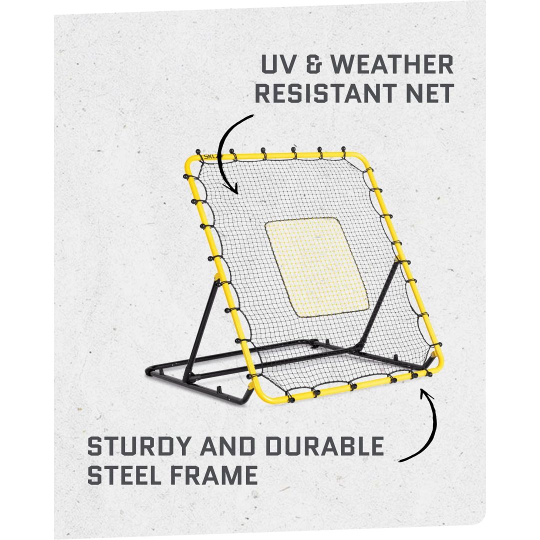 ZenVora Baseball & Softball Fielding Trainer Rebounder Net, Portable Practice Equipment for Throwing, Catching and Fielding Skills