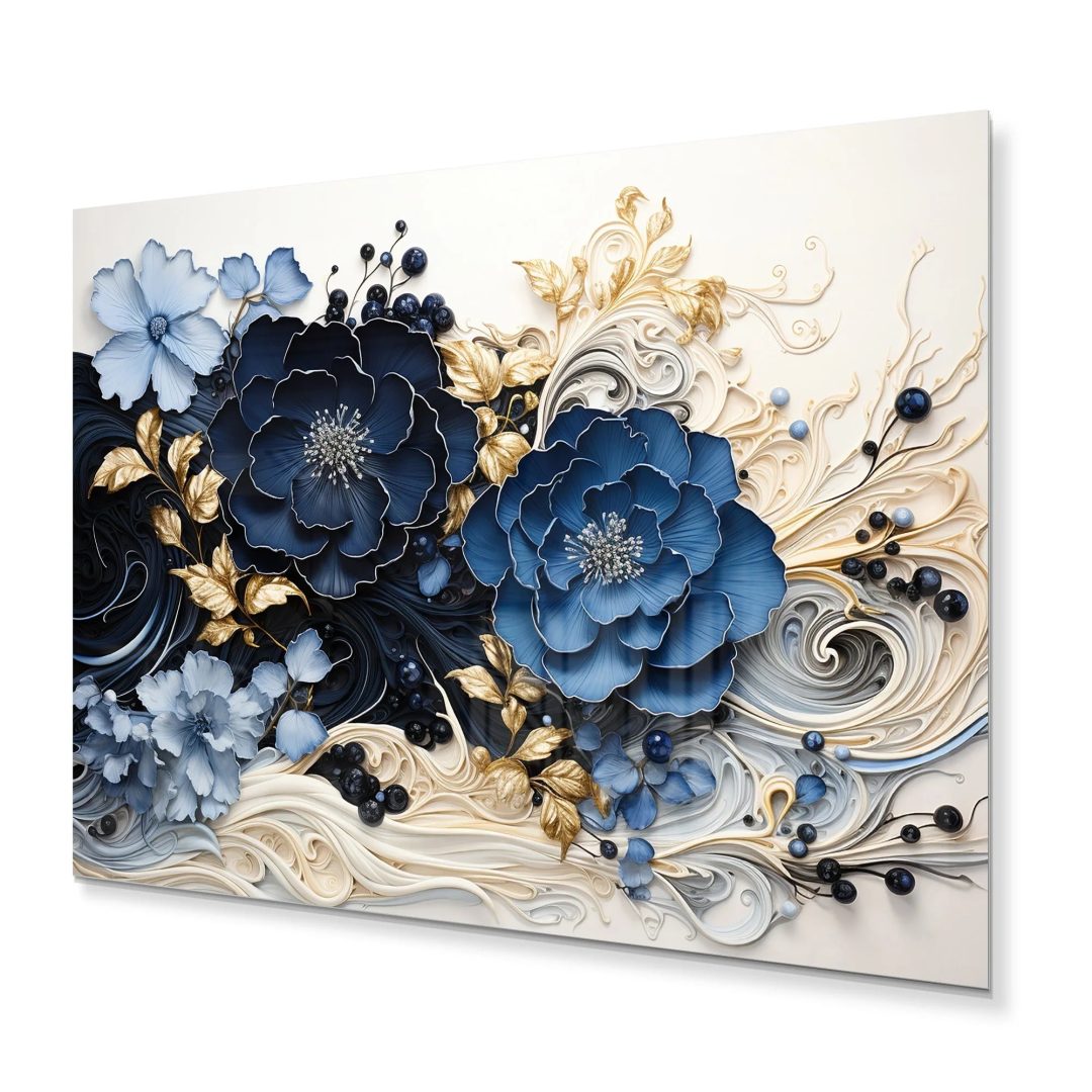 ZenVora Abstract Spiral Metal Wall Art, Liquid Ink Inspired Decorative Wall Decor for Living Room