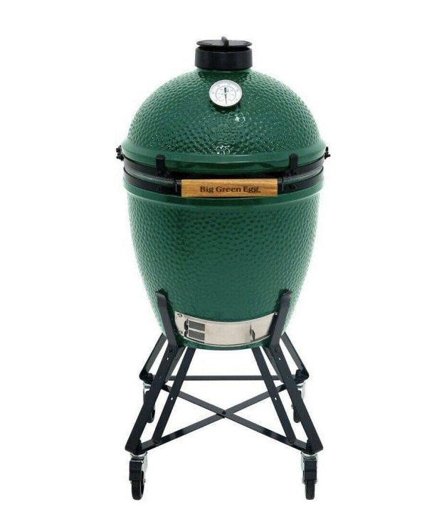 ZenVora Kamado Style BBQ Grill Smoker - Green Outdoor Charcoal Grill
