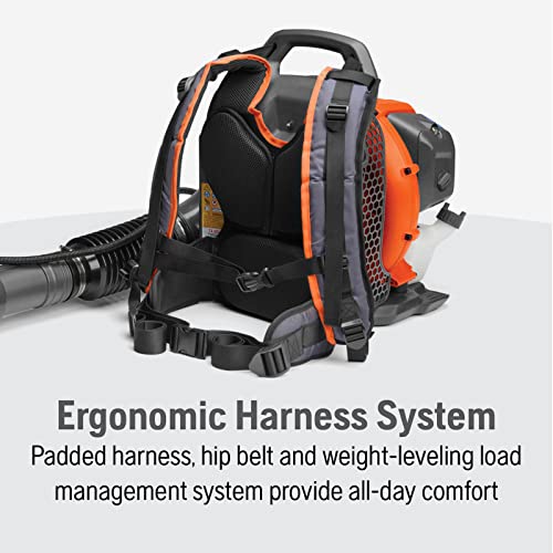 ZenVora 51cc Gas Backpack Leaf Blower, 2.16 HP, 765 CFM, 270 MPH, Ergonomic Design