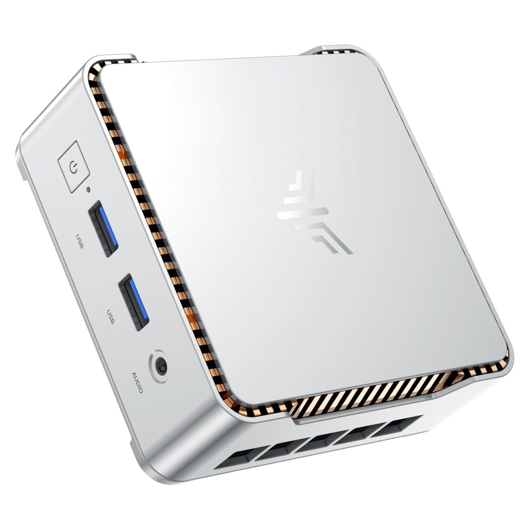 ZenVora Mini PC, 16GB RAM, 512GB M.2 SSD, Compact Mini Computer for Home, Office and Everyday Computing
