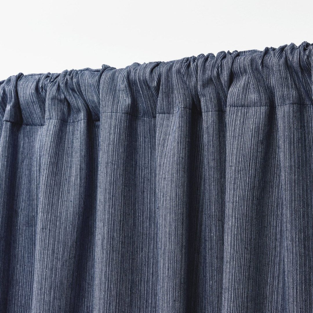 ZenVora Blackout Curtain Single Panel, Back Tab and Rod Pocket Window Curtain