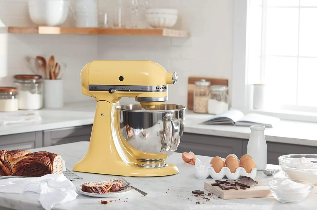 ZenVora 5-Quart Tilt-Head Stand Mixer, Electric Kitchen Mixer with Bowl, Multi-Speed Settings for Baking, Mixing and Food Preparation