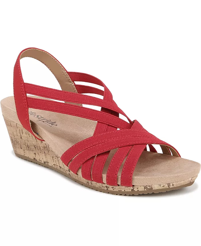 ZenVora Women's Strappy Wedge Sandals, Open Toe Platform Summer Shoes for Casual and Dress Wear
