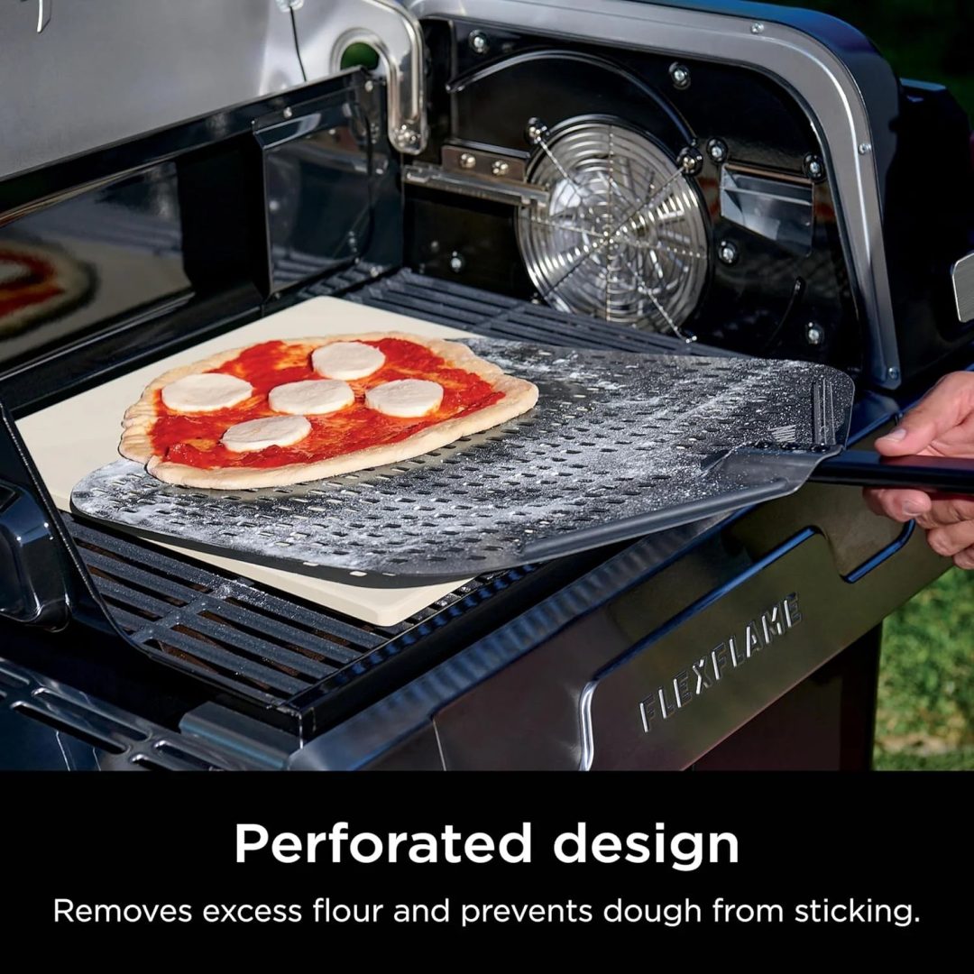 ZenVora 5-in-1 Electric and Propane Grill, 3-Burner Outdoor BBQ Grill and Smoker with Digital Controls, Griddle and Pizza Maker, Stainless Steel