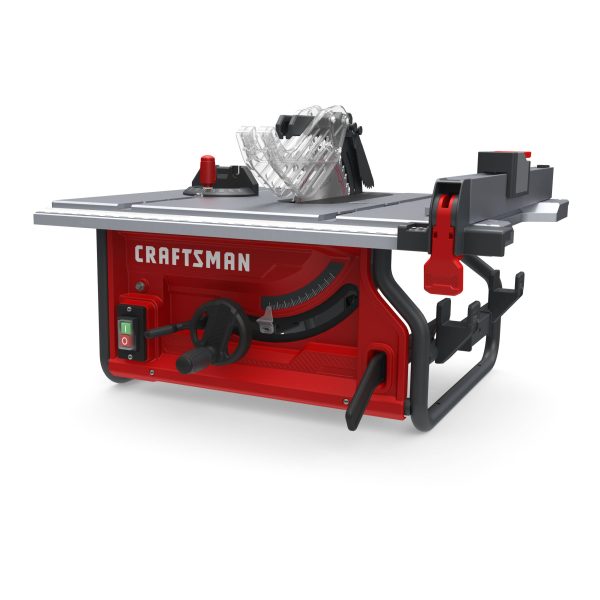 ZenVora 15 Amp Portable Jobsite Table Saw with 10-Inch Carbide-Tipped Blade and Folding Stand