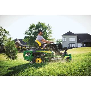 ZenVora 21.5 HP V-Twin Zero-Turn Riding Mower with Deep Cutting Deck