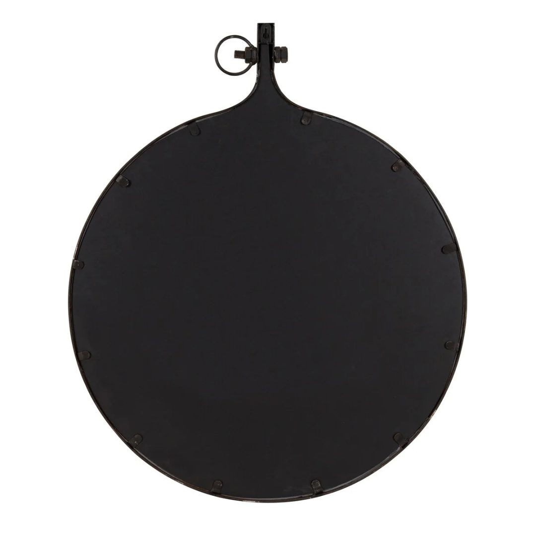Modern Round Wall Mirror, Decorative Circular Accent Mirror for Living Room, Bedroom and Entryway