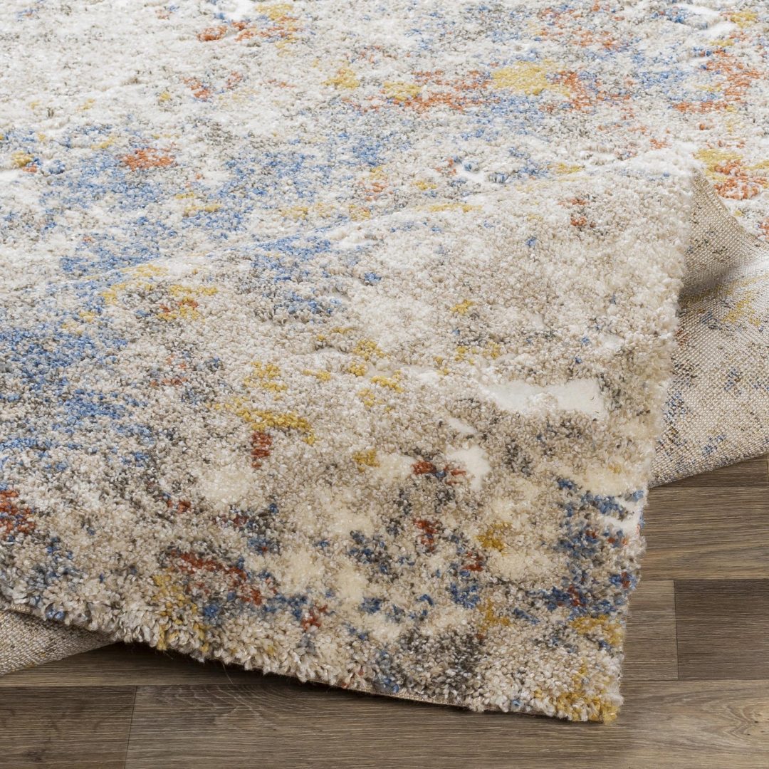 ZenVora Mid-Century Medallion Area Rug, Modern Decorative Pattern Rug for Living Room, Bedroom and Home Decor