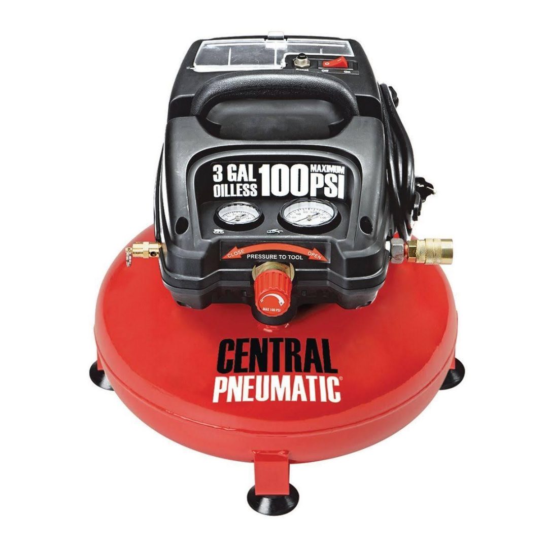 ZenVora Oil Free Pancake Air Compressor - Portable Electric Compressor for Inflation and Nail Tools