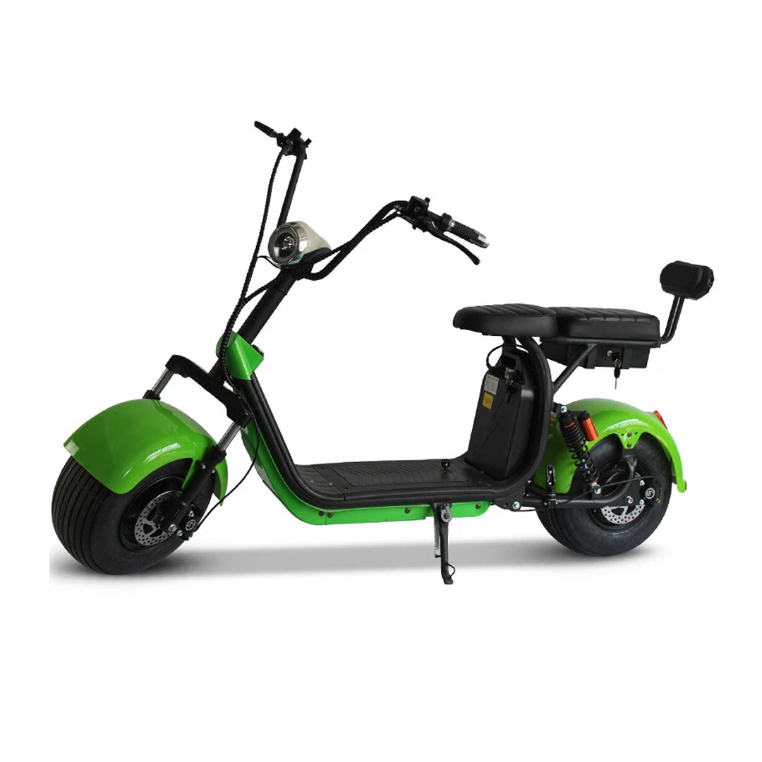 ZenVora 1500W Electric City Scooter, 40Ah Battery, 110 km Range, Road Homologated