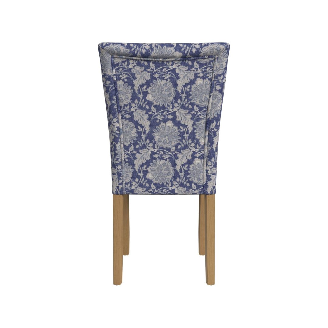 ZenVora Set of 2 Upholstered Medallion Dining Chairs, Comfortable Parsons Style Chairs for Kitchen and Dining Room