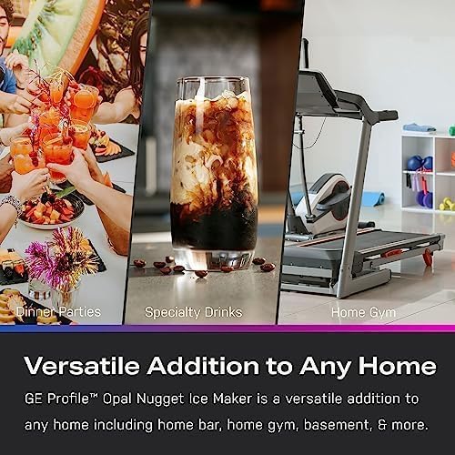 ZenVora Countertop Nugget Ice Maker with 1-Gallon Water Tank, Makes 38 lbs of Pellet Ice in 24 Hours, WiFi Smart Connectivity, Includes Ice Scoop, Stainless Steel