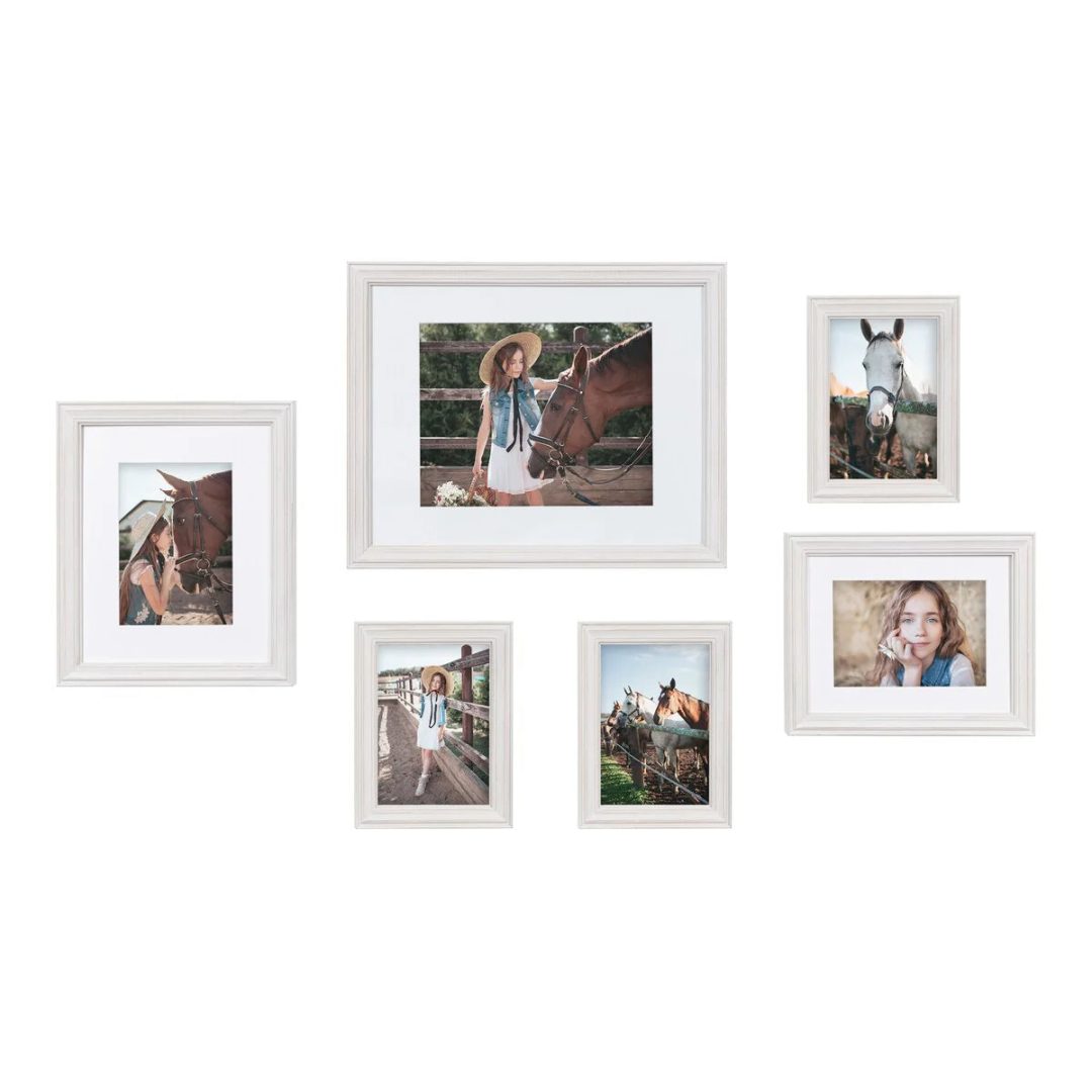 ZenVora Gallery Wall Frame Set, Multi-Piece Decorative Picture Frames for Photos, Artwork and Home Decor