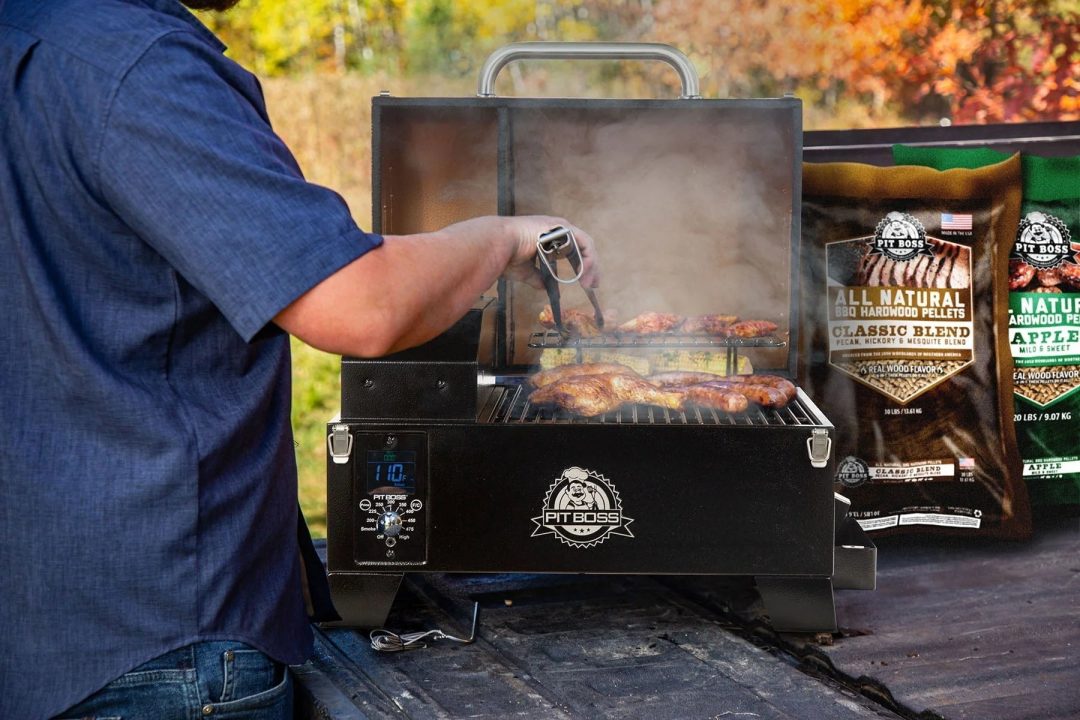 ZenVora Tabletop Pellet Grill, Copper
