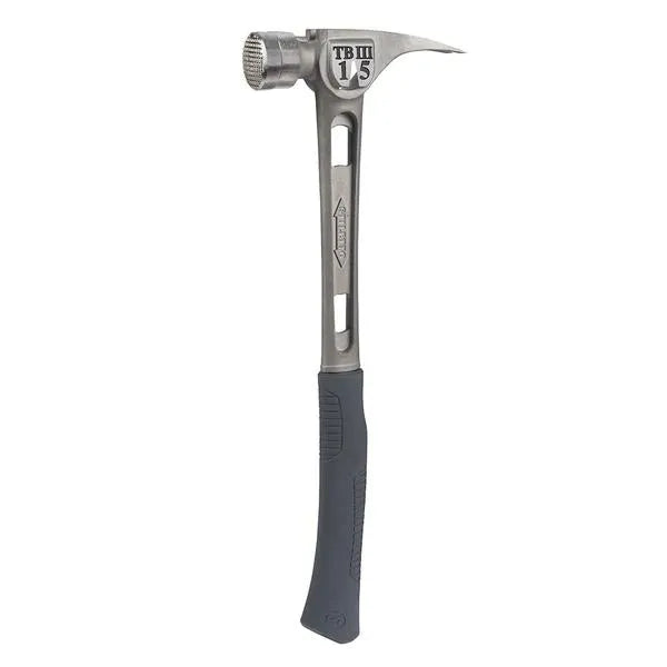 ZenVora 15 oz Titanium Hammer with Milled Face and Curved Handle