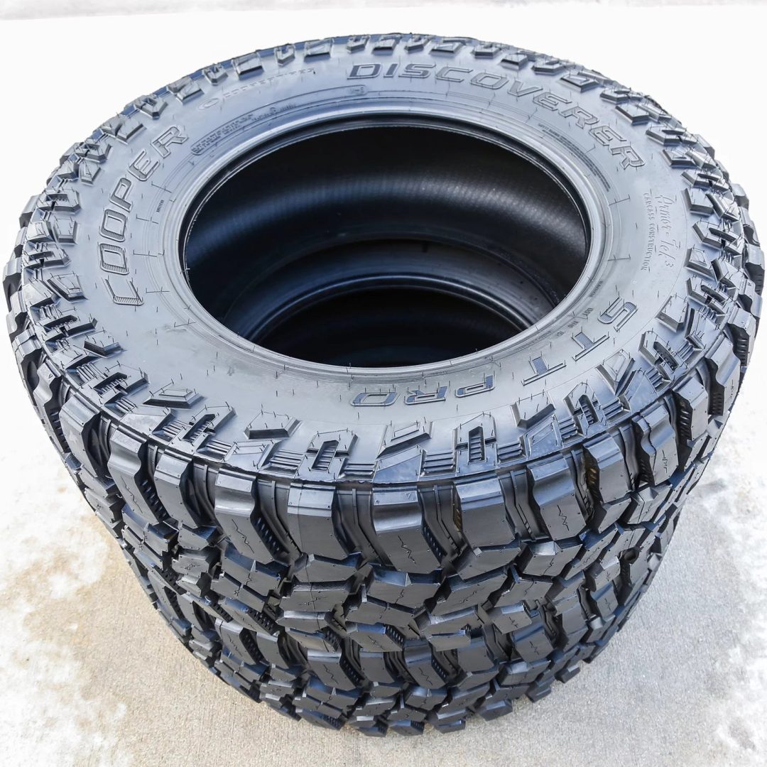 ZenVora Pair of 35X12.50R20 Mud Terrain Tires – 121Q E Rated 10-Ply LT Off-Road