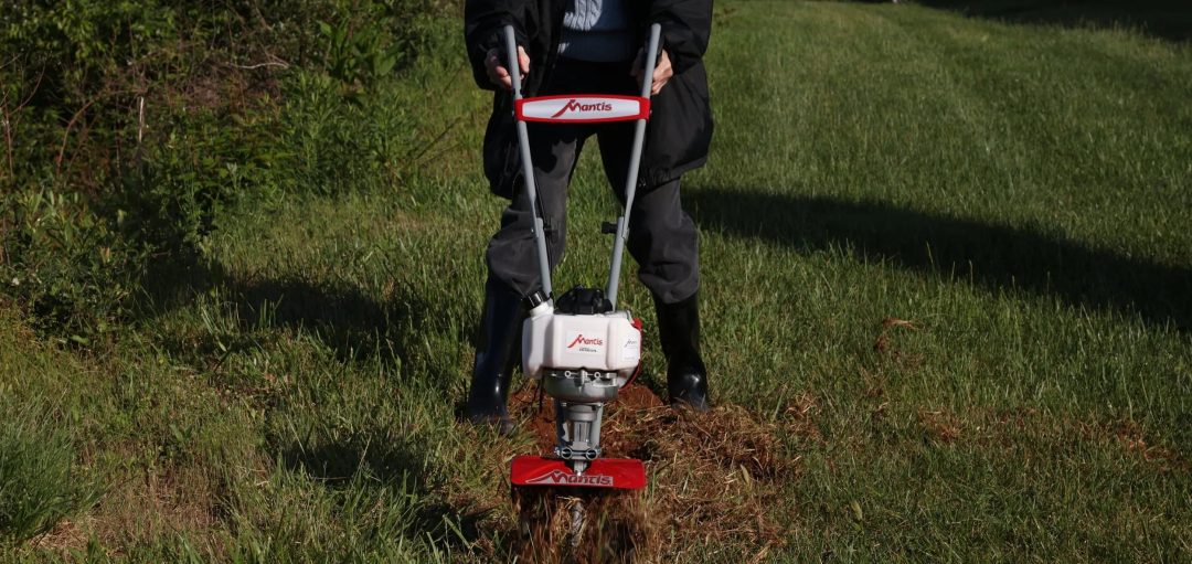 ZenVora 25cc 9-Inch Front-Tine Forward-Rotating Mini Tiller/Cultivator