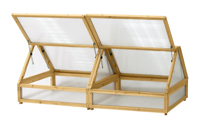 ZenVora 70 Inch Elevated Wooden Raised Garden Bed Planter Box - Outdoor Vegetable & Flower Gardening Bed