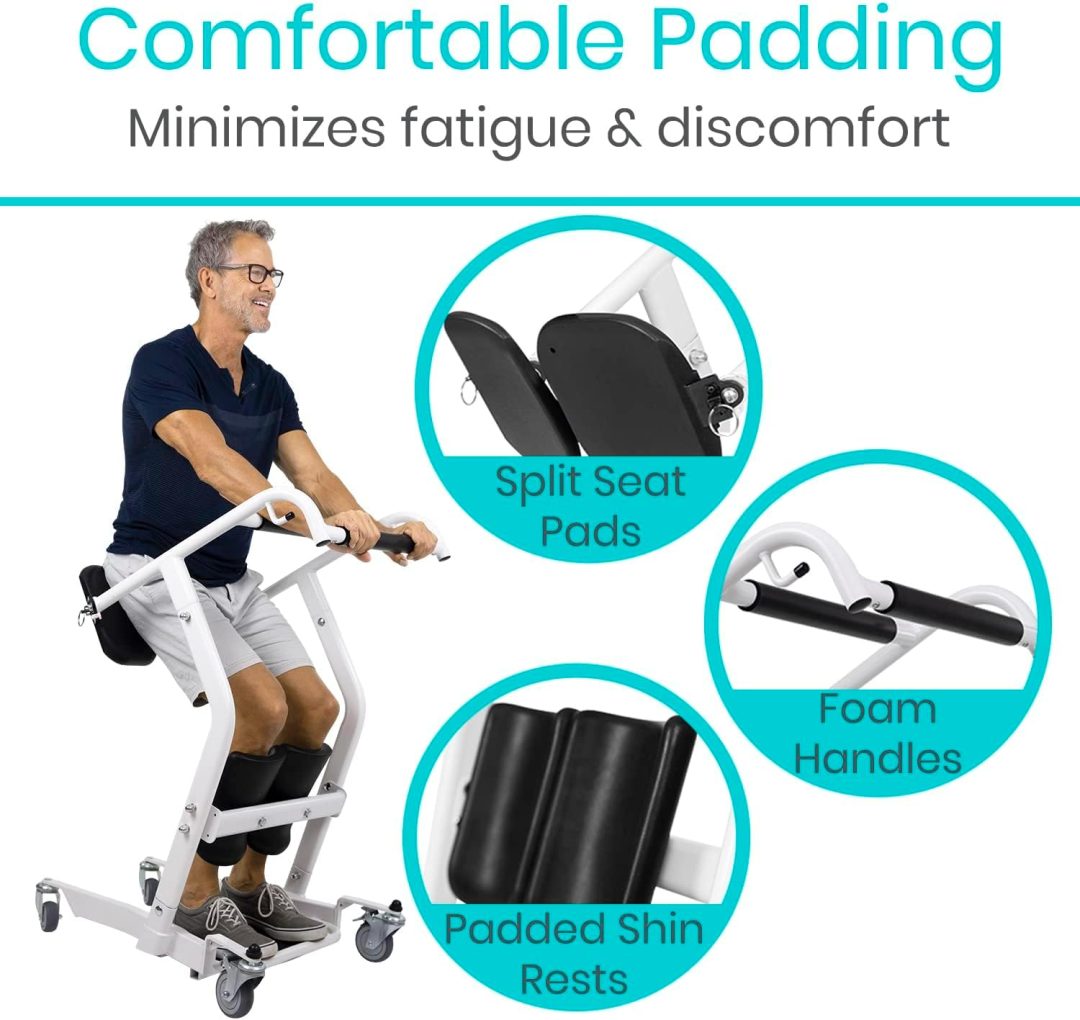 ZenVora Sit-to-Stand Patient Lift, Elderly Transfer Aid