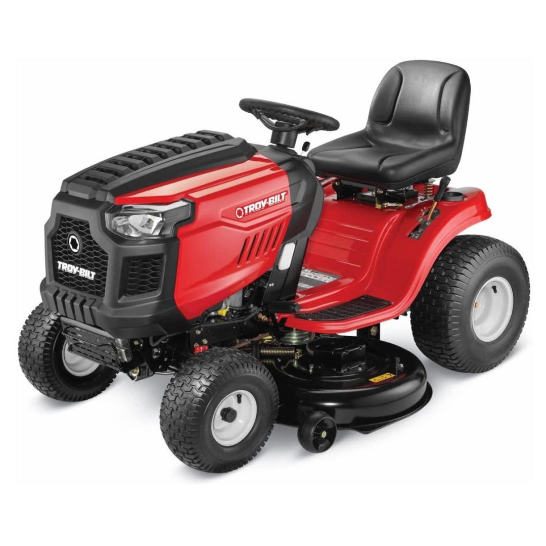 ZenVora 579cc Gas Riding Lawn Mower Tractor - 42-Inch Cutting Deck with Hydrostatic Transmission, Deck Wash & High-Back Seat
