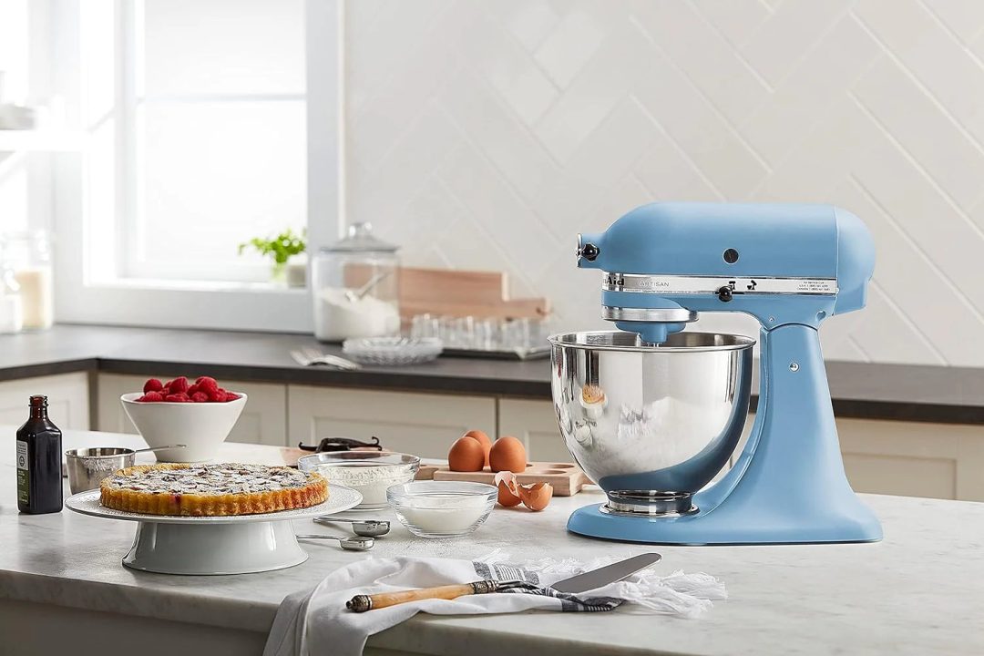 ZenVora 5-Quart Tilt-Head Stand Mixer, Electric Kitchen Mixer with Bowl, Multi-Speed Settings for Baking, Mixing and Food Preparation