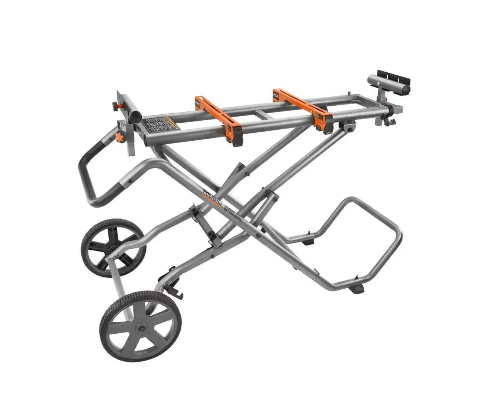 ZenVora AC9946 Universal Mobile Miter Saw Stand with Mounting Braces