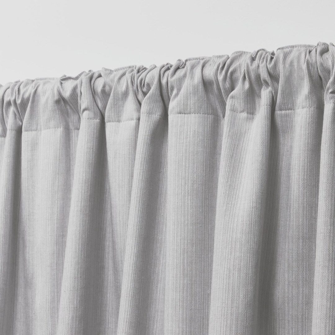 ZenVora Blackout Curtain Single Panel, Back Tab and Rod Pocket Window Curtain