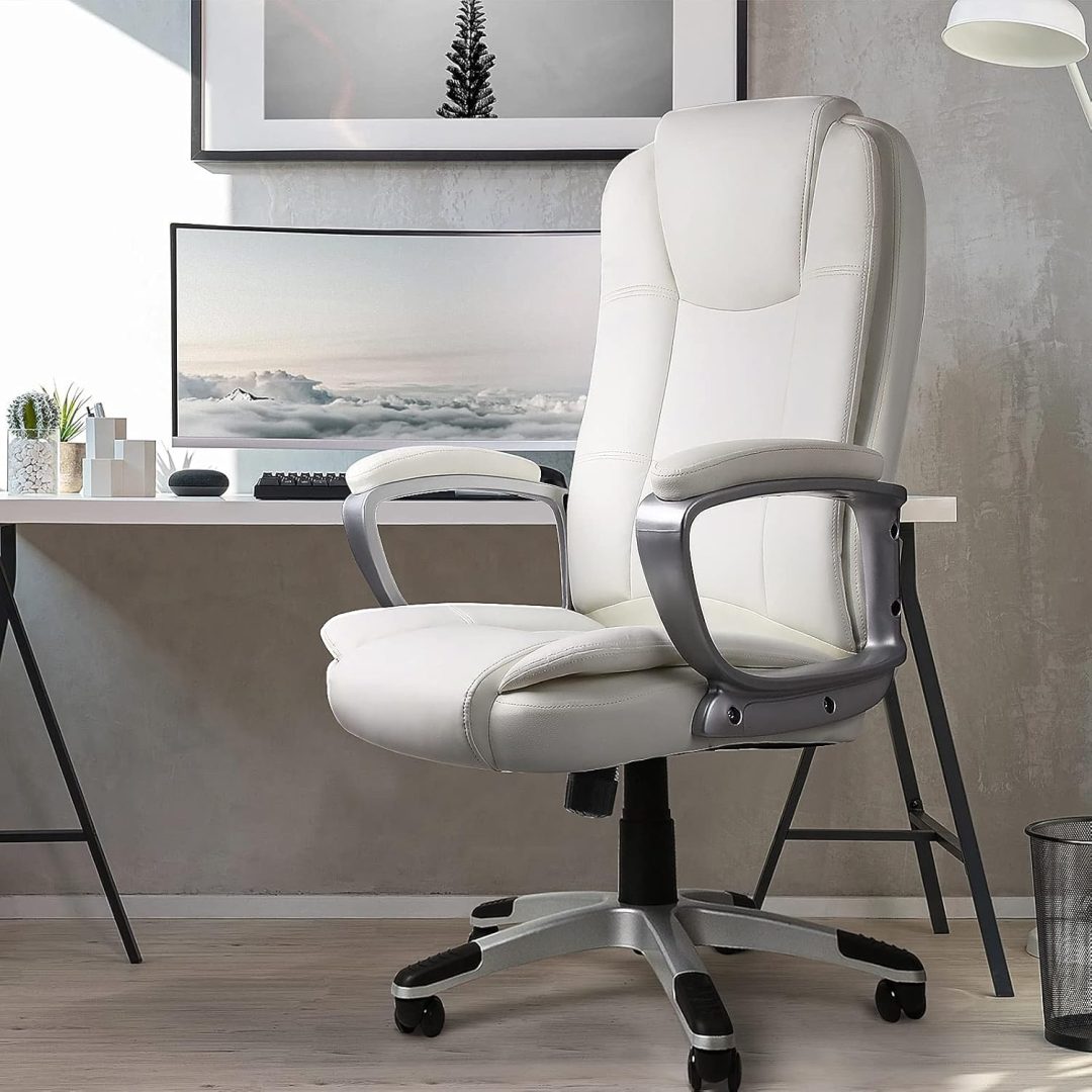 ZenVora 400 LBS Big and Tall Office Chair, Heavy Duty Ergonomic Computer Desk Chair for Home Office and Workspace