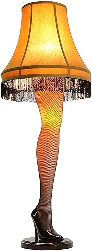 ZenVora 45-Inch Christmas Deluxe Leg Lamp, Multicolor