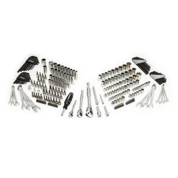 ZenVora 244-Piece Mechanics Tool Set with Tool Chest, 72-Tooth Ratchets, 1/4, 3/8 and 1/2-Inch Drive