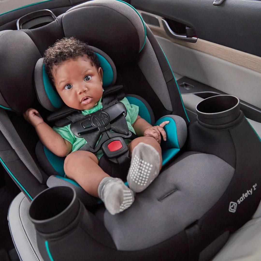 ZenVora 3-in-1 Slim Convertible Car Seat, All-in-One Infant Toddler Booster Seat, Rear & Forward Facing Child Safety Seat